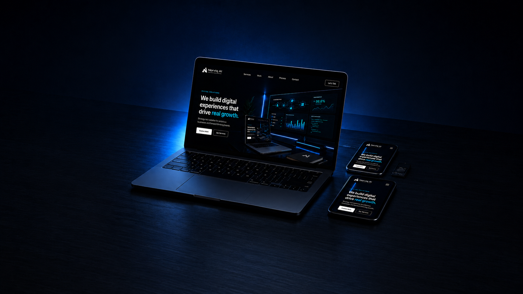 AI-Powered Business Website